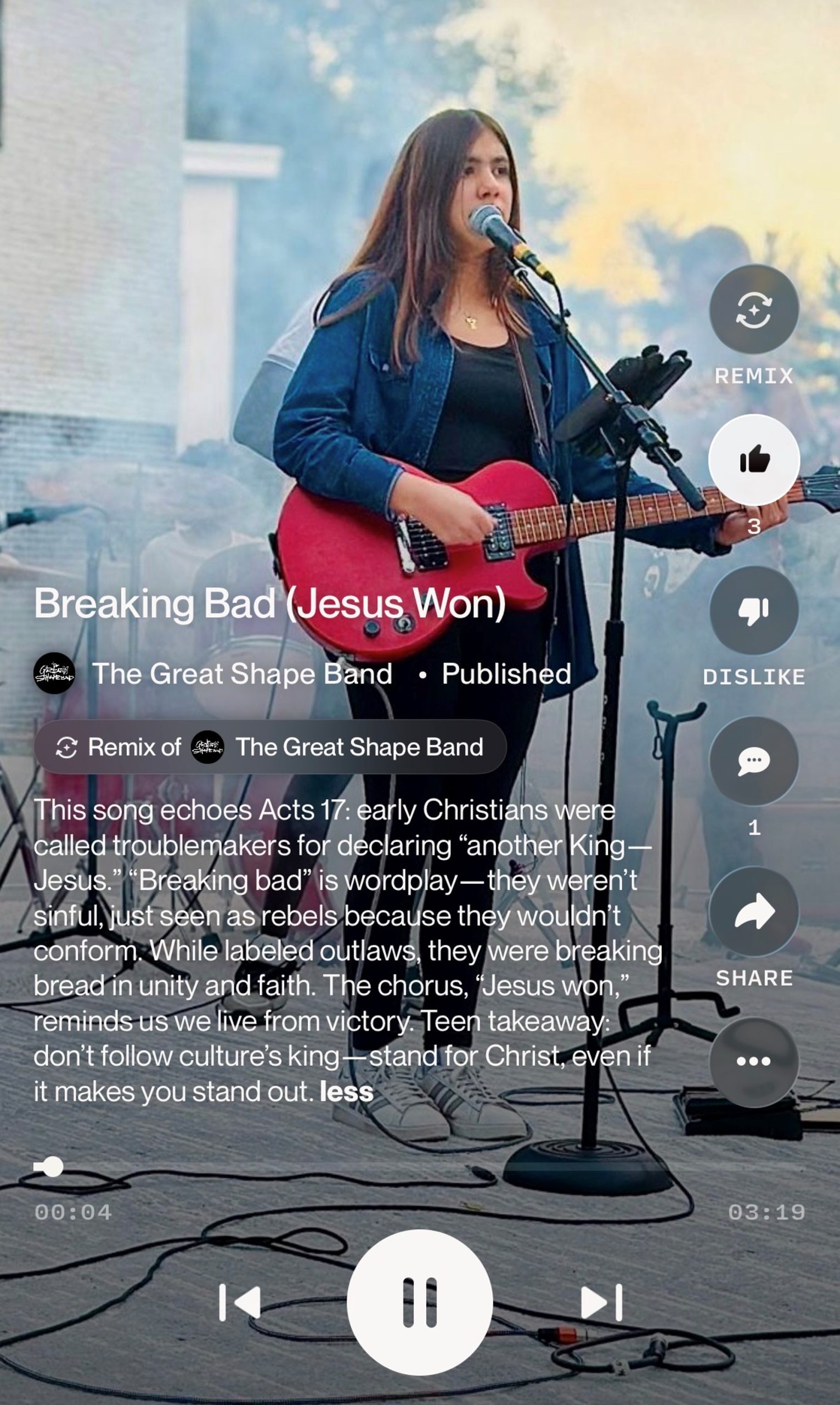Breaking Bad Jesus Won - The Great Shape Band
